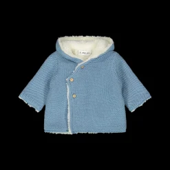 Maglia in tricot con pelliccia da bambino