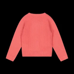 Maglia in tricot di ciniglia da bambina