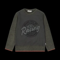 Maglia in tricot e felpa per ragazzo