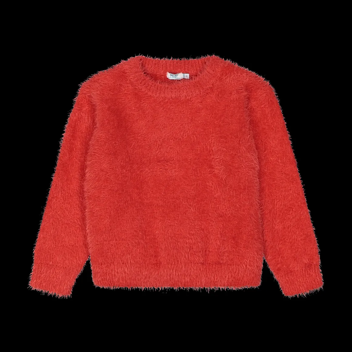 Maglia in tricot peloso da bambina