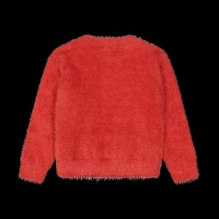 Maglia in tricot peloso da bambina