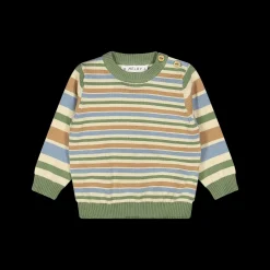 Maglia in tricot rigato da bambino