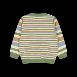 Maglia in tricot rigato da bambino