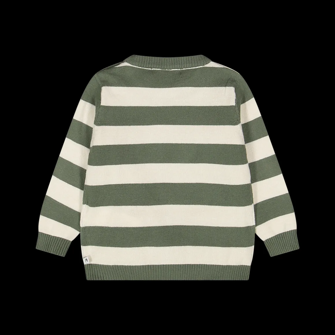 Maglia in tricot rigato tema Peanuts per neonato