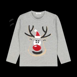 Maglia natalizia con patch per bambino