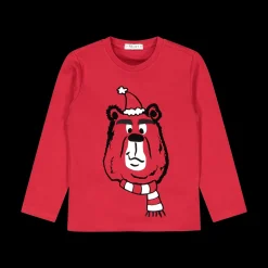 Maglia natalizia con patch per bambino