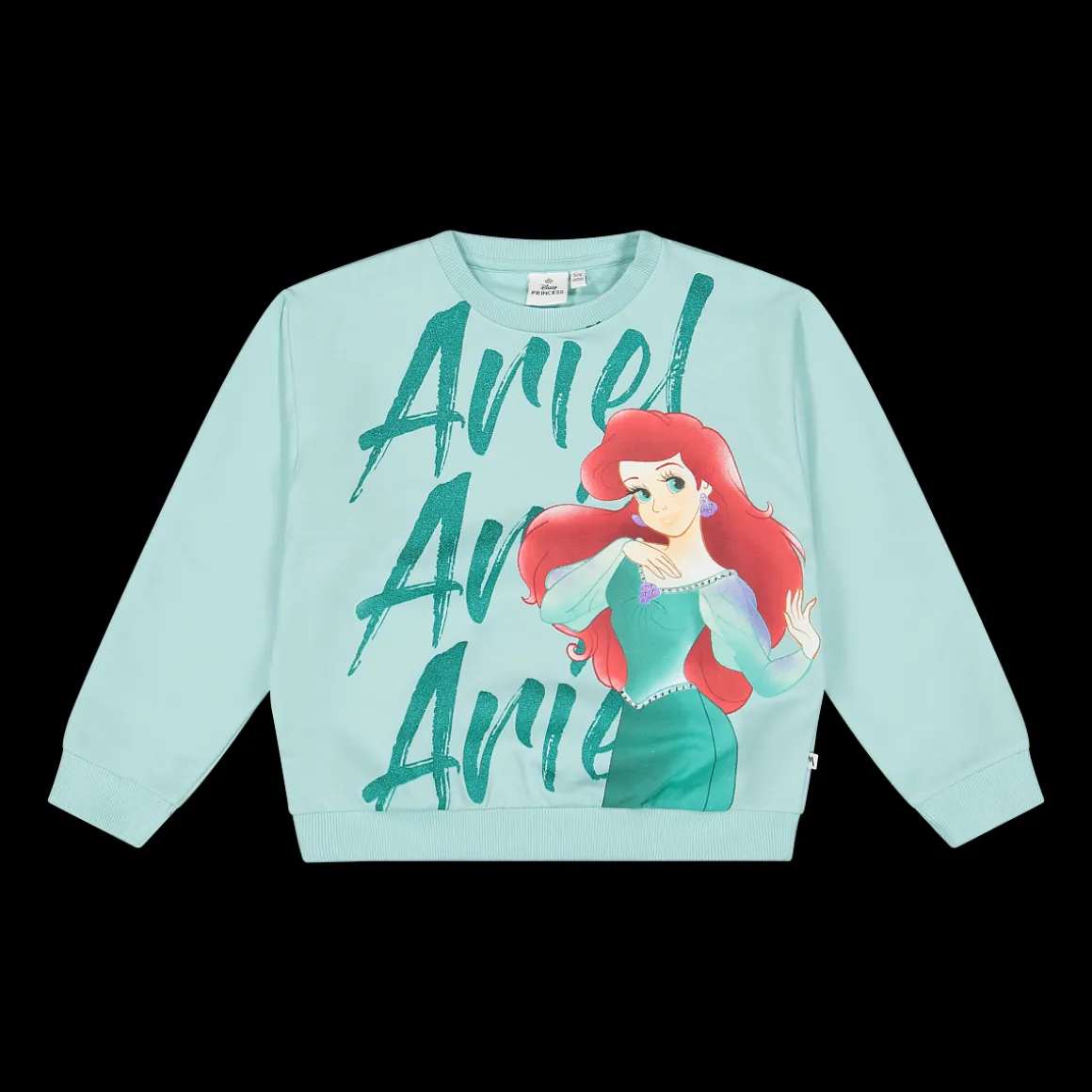 Maglia principesse Disney a maniche lunghe per bambina