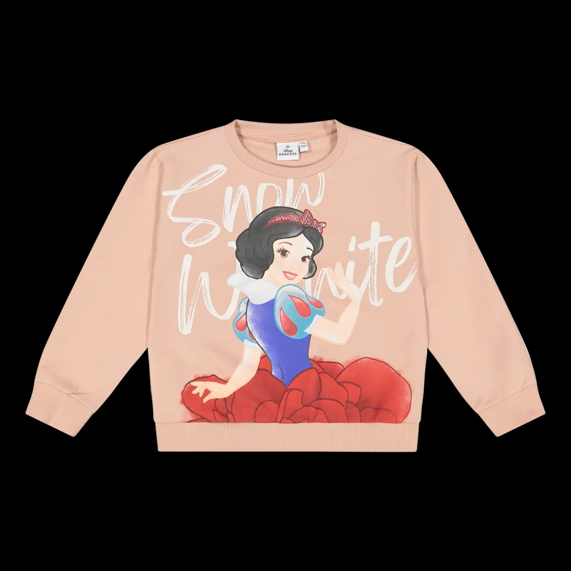 Maglia principesse Disney a maniche lunghe per bambina