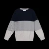 Maglia tricolore tricot da bambino