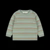 Maglia tricot a righine da bambino