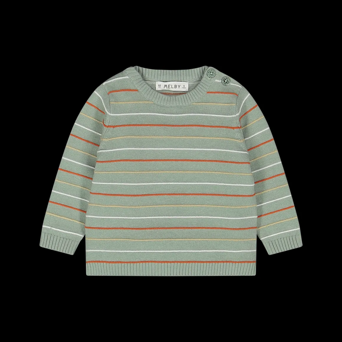 Maglia tricot a righine da bambino