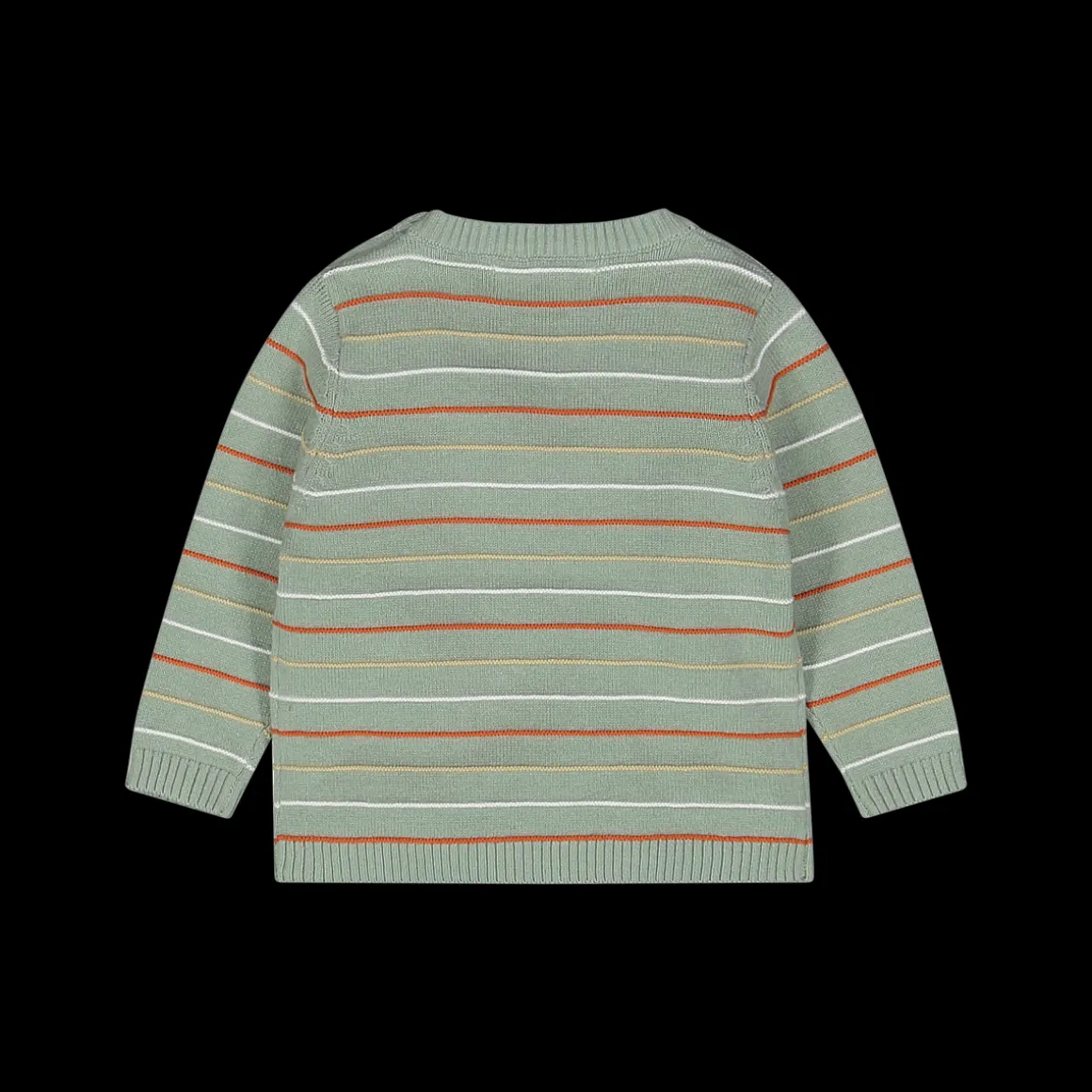 Maglia tricot a righine da bambino
