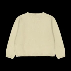 Maglia tricot con cucciolo bambina