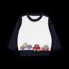 Maglia tricot cotone girocollo bambino