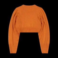 Maglia tricot cropped bambina