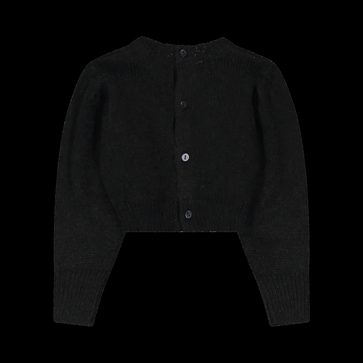 Maglia tricot cropped per ragazza
