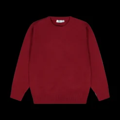 Maglia tricot da bambino tinta unita