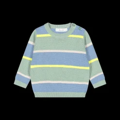 Maglia tricot girocollo bambino