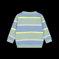 Maglia tricot girocollo bambino