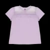 Maglietta con tulle per bambina