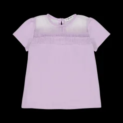 Maglietta con tulle per bambina