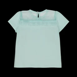 Maglietta con tulle per bambina