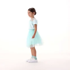 Maglietta con tulle per bambina