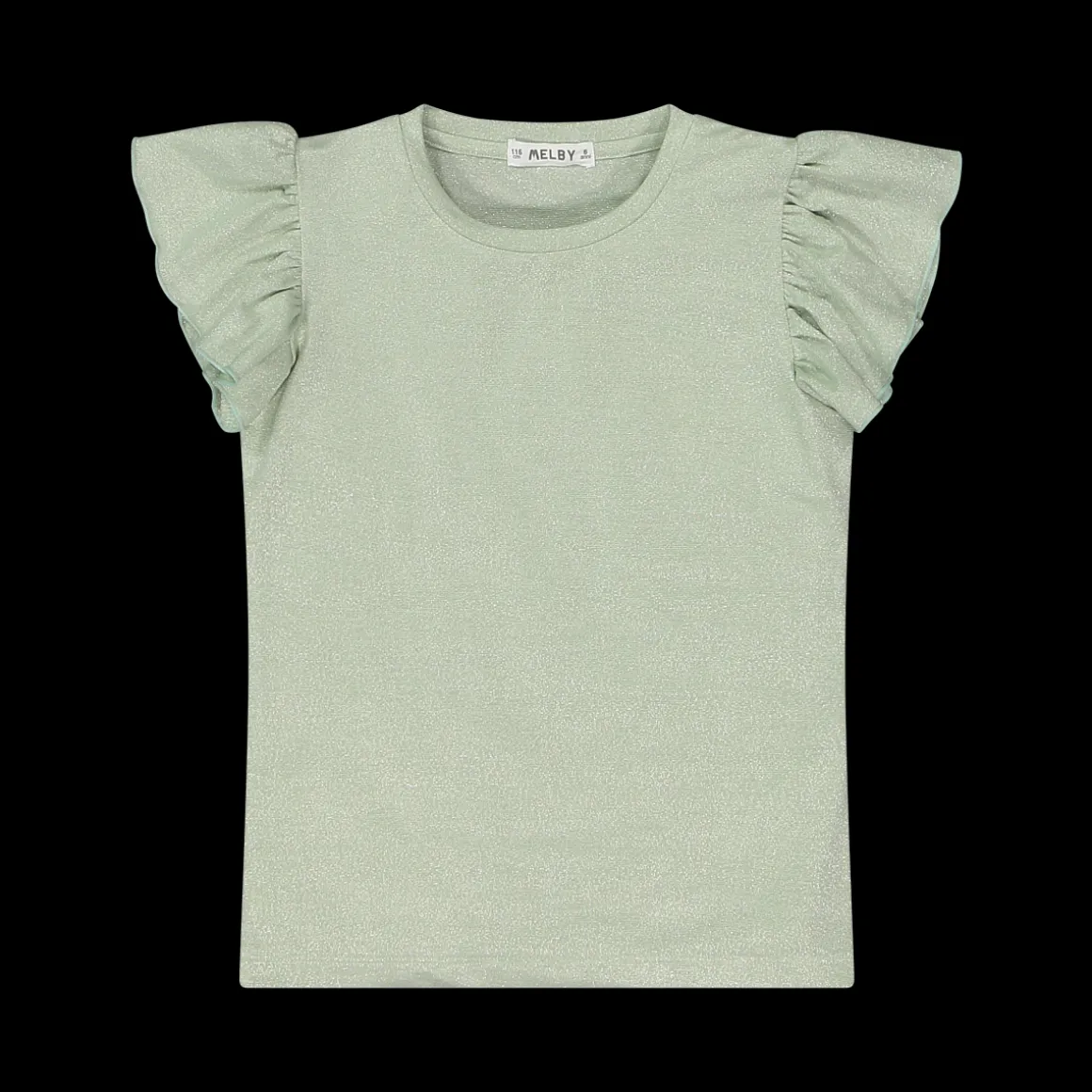 Maglietta da bambina in jersey lurex