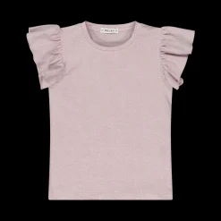 Maglietta da bambina in jersey lurex