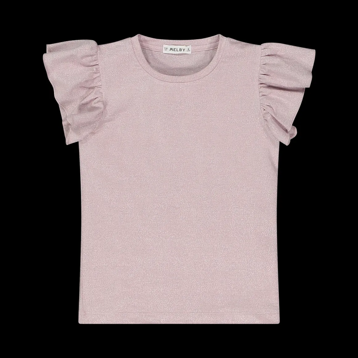 Maglietta da bambina in jersey lurex
