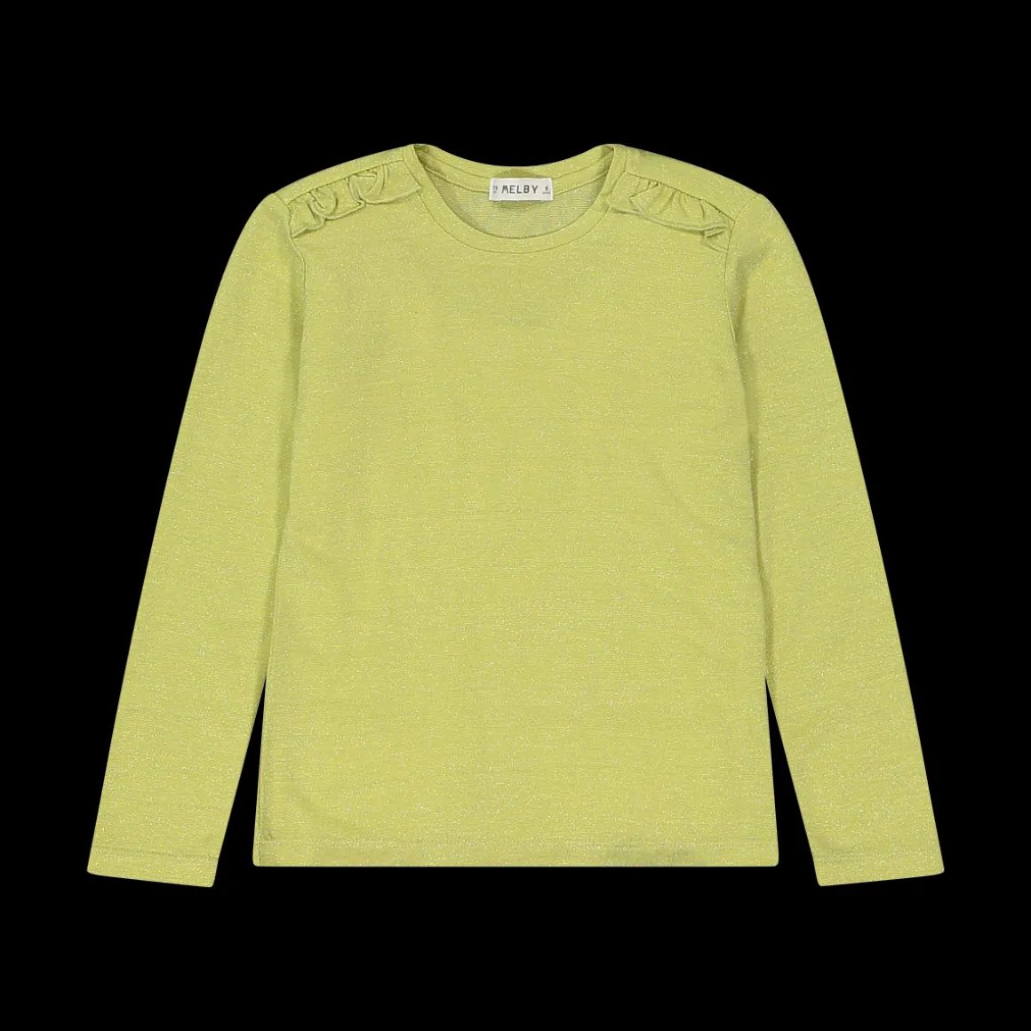 Maglietta jersey lurex bambina