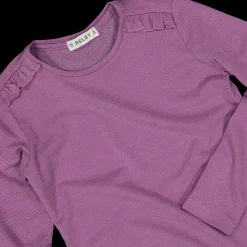 Maglietta jersey lurex bambina