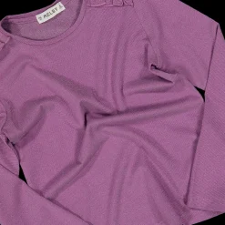Maglietta jersey lurex bambina