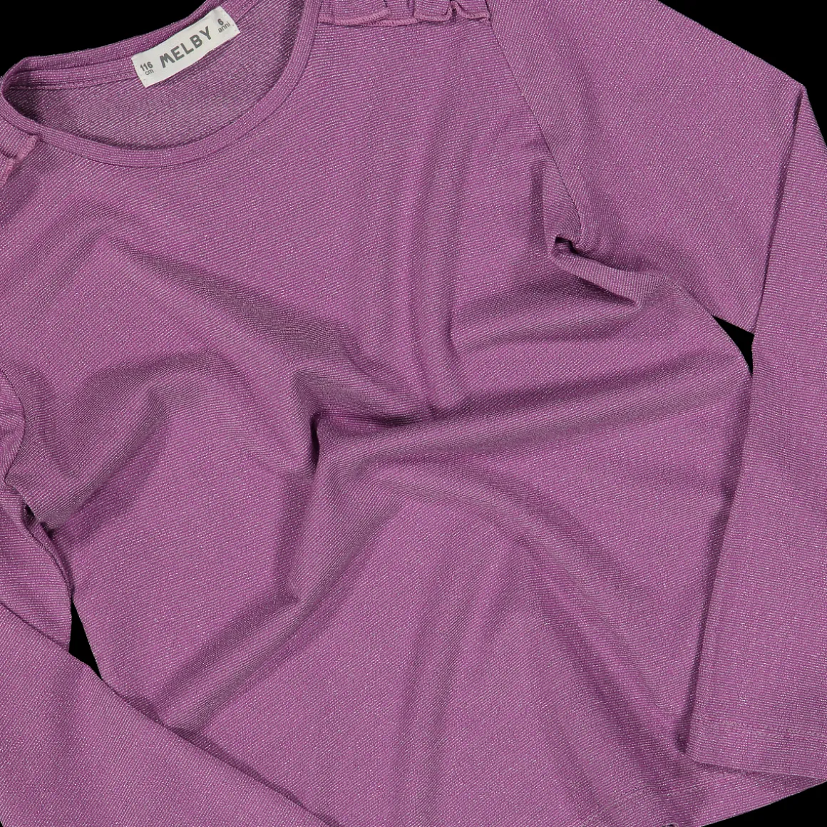 Maglietta jersey lurex bambina