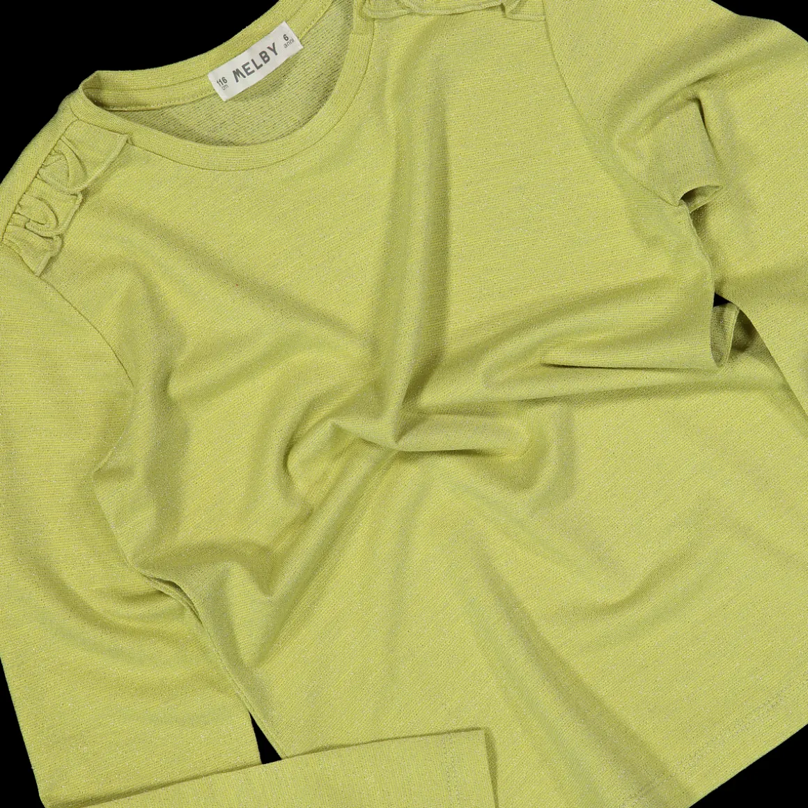 Maglietta jersey lurex bambina