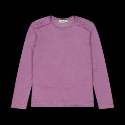 Maglietta jersey lurex bambina