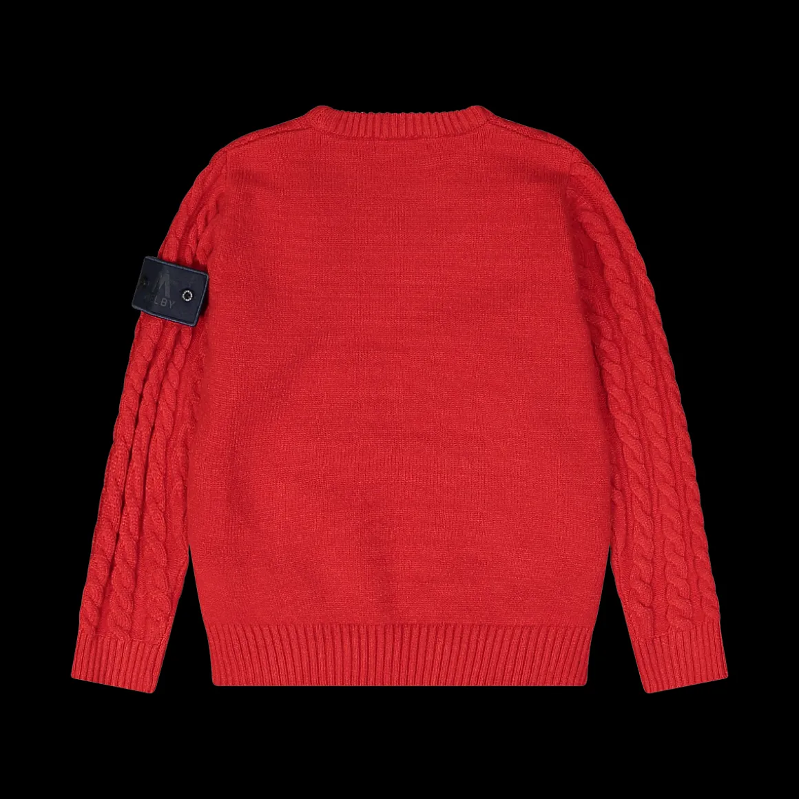 Maglione con trecce per ragazzo