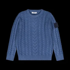 Maglione con trecce per ragazzo