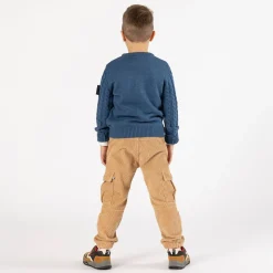 Maglione con trecce per ragazzo