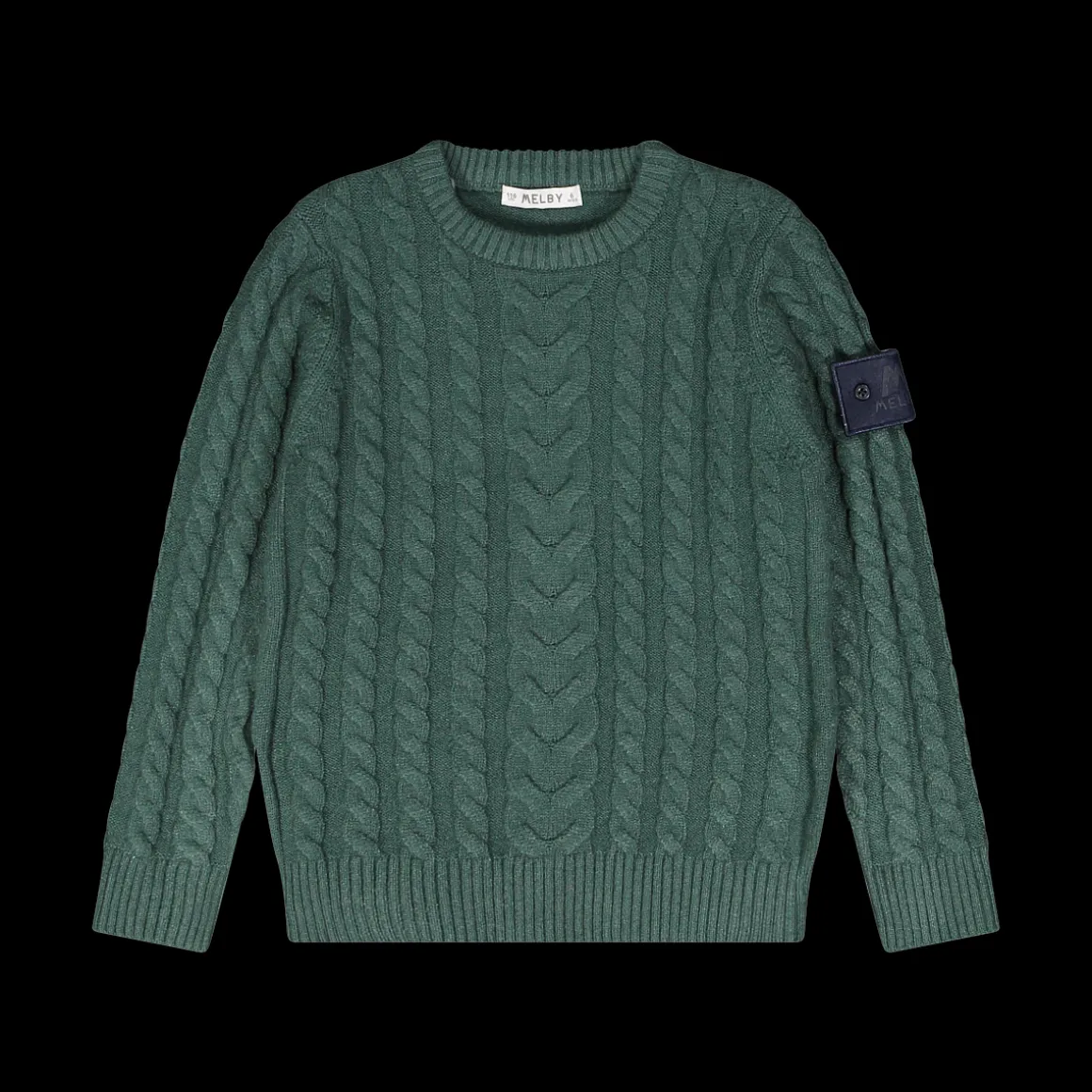Maglione con trecce per ragazzo