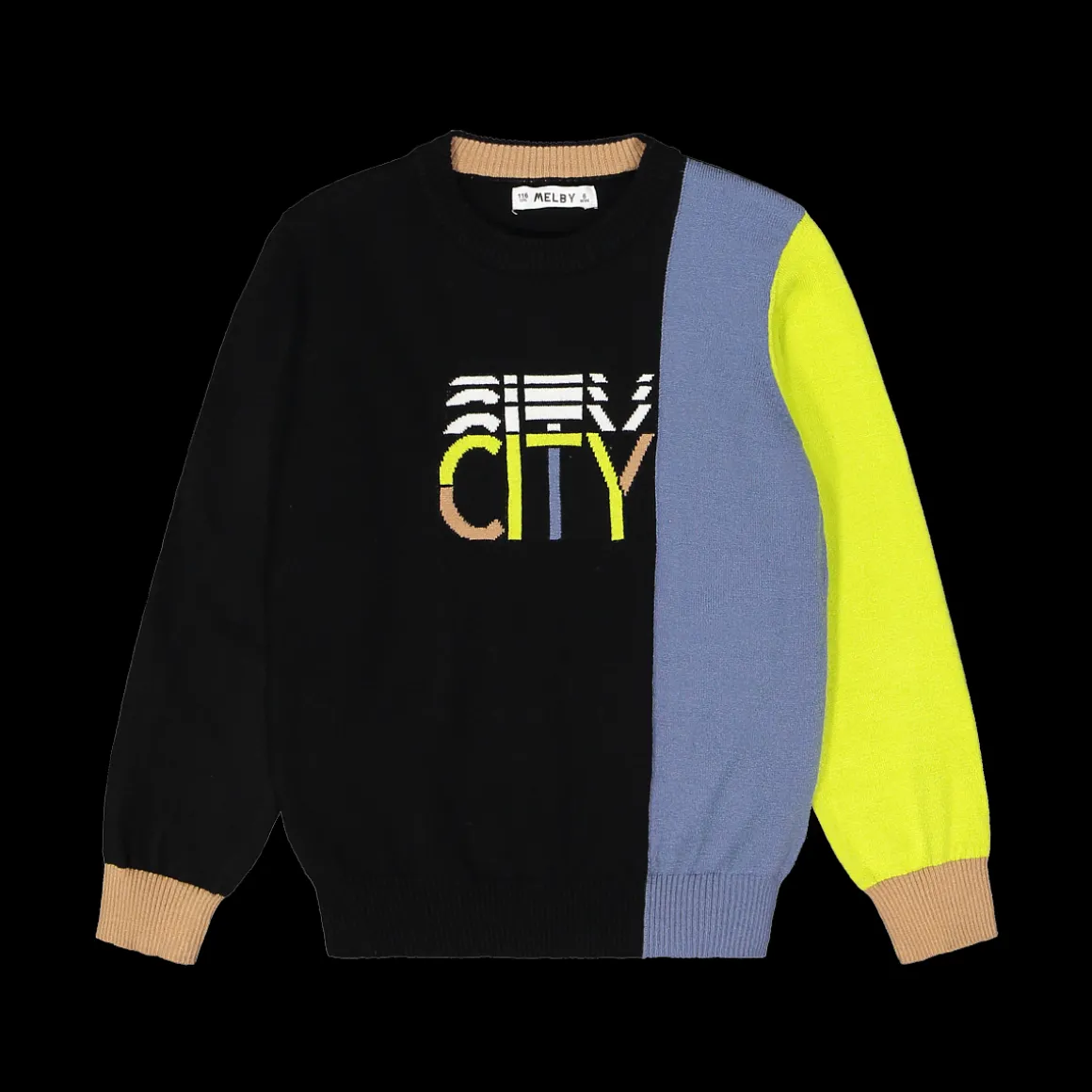 Maglione da bambino con blocchi colore