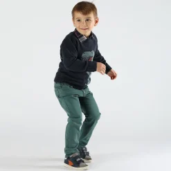 Maglione da bambino con jacquard Dino