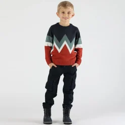 Maglione da bambino in jacquard