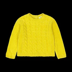 Maglione/cardigan in ciniglia bambina