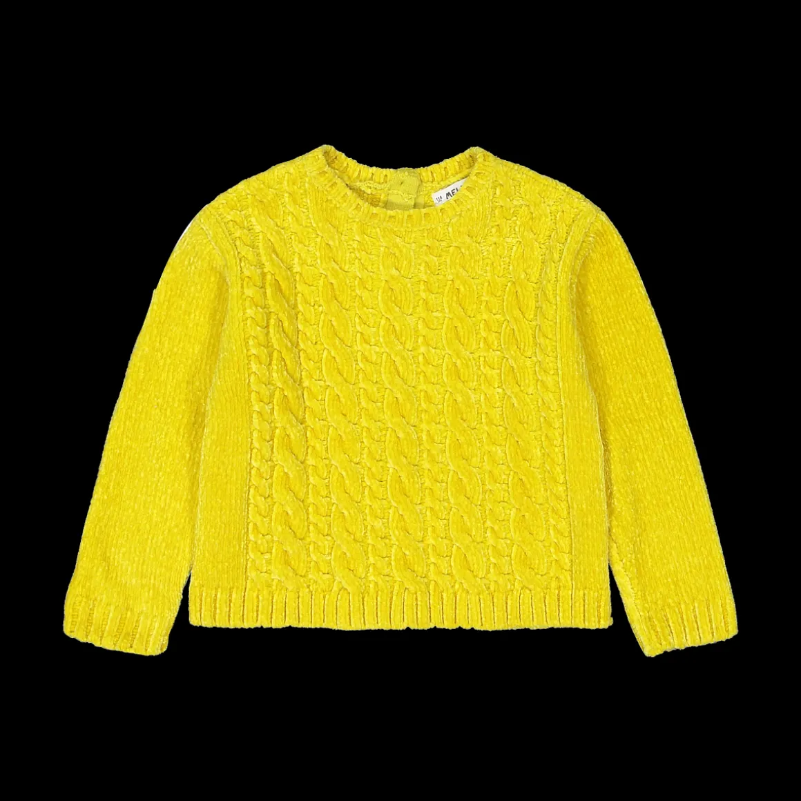 Maglione/cardigan in ciniglia bambina