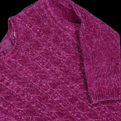 Maglione/cardigan in ciniglia bambina
