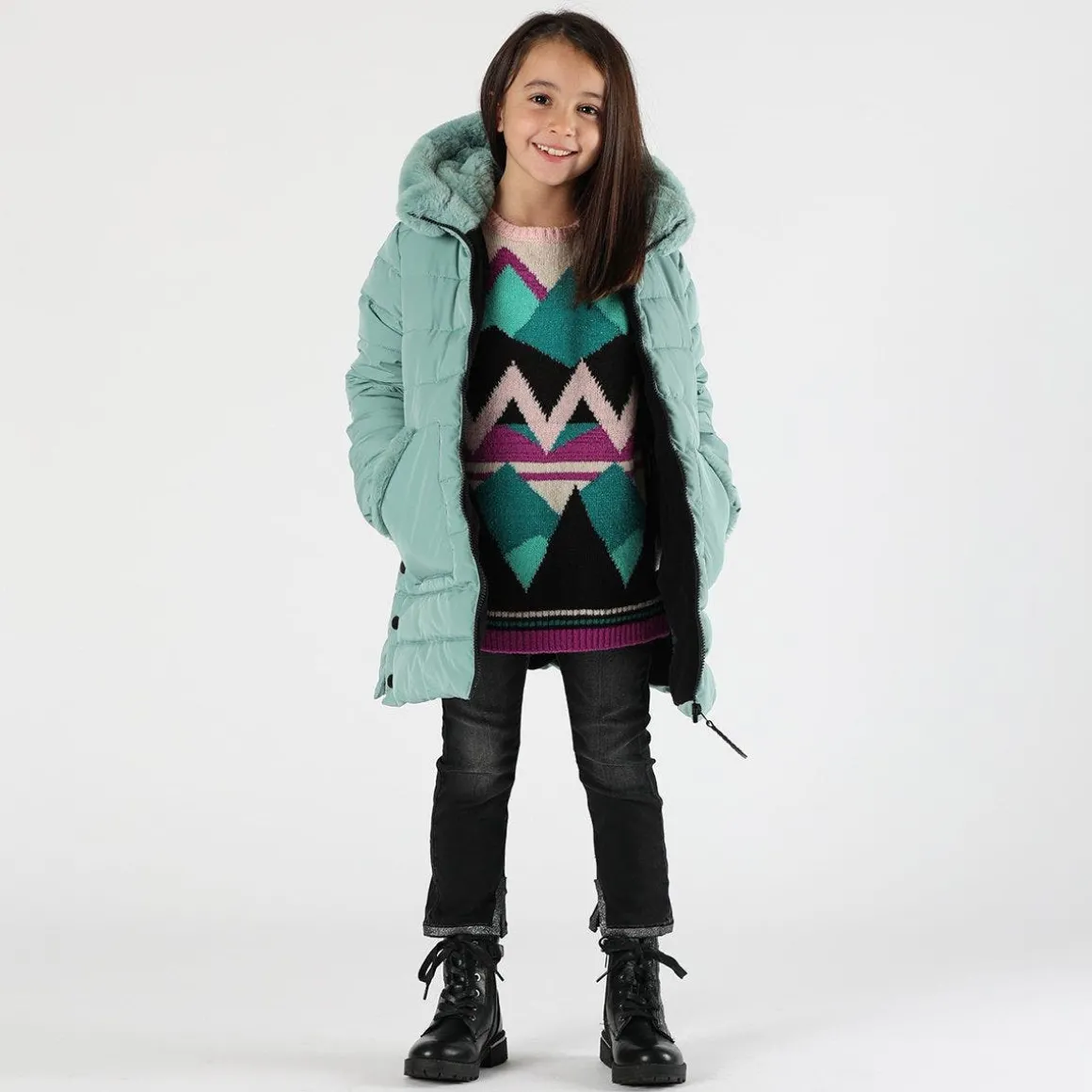 Maximaglia tricot bambina