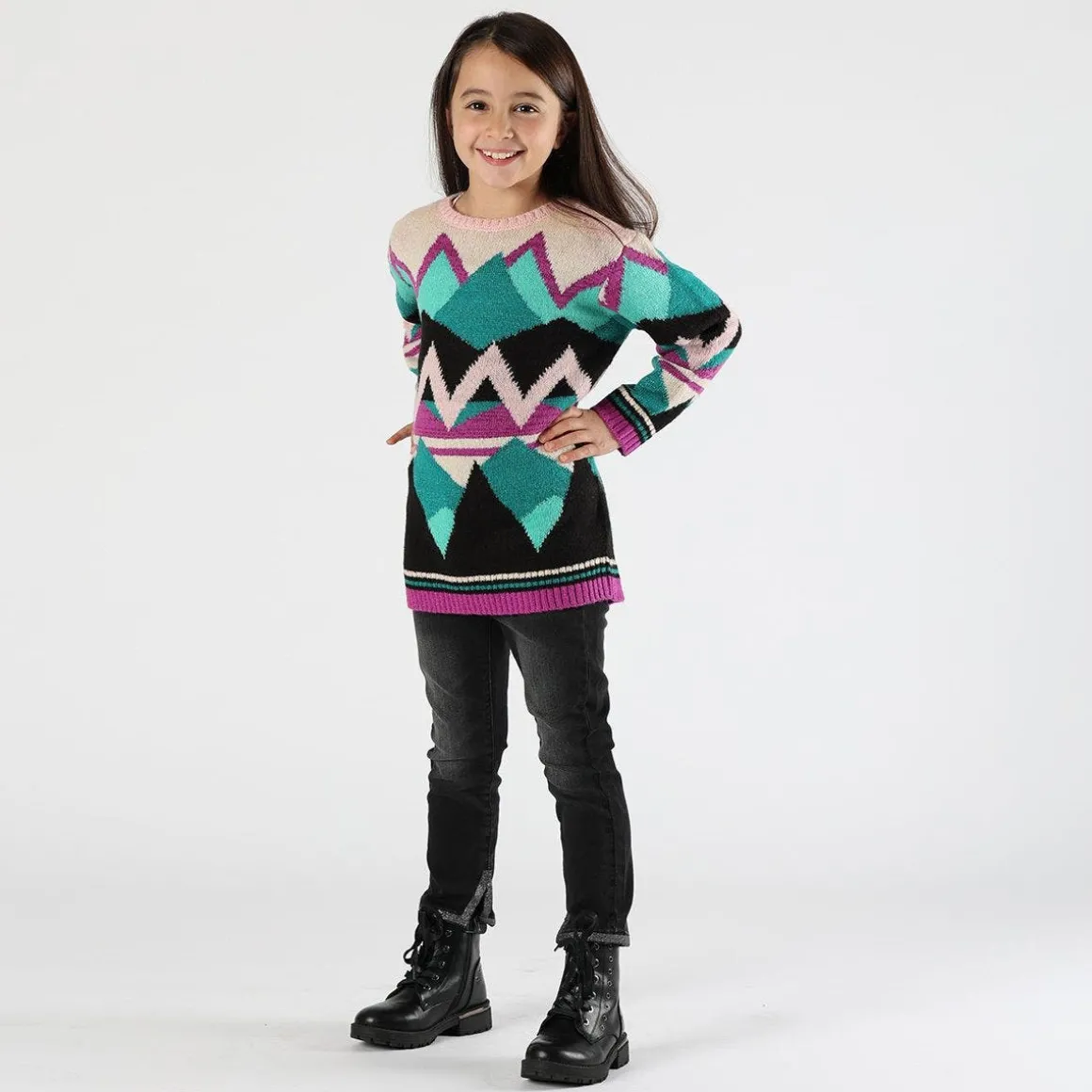 Maximaglia tricot bambina