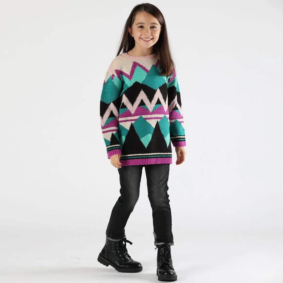 Maximaglia tricot bambina