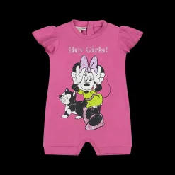 Pagliaccetto in jersey malva Disney da neonata